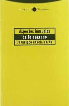 portada Aspectos Inusuales de lo Sagrado (in Spanish)