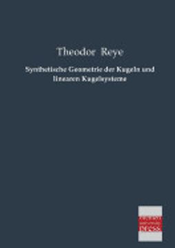 portada Synthetische Geometrie der Kugeln und Linearen Kugelsysteme (en Alemán)
