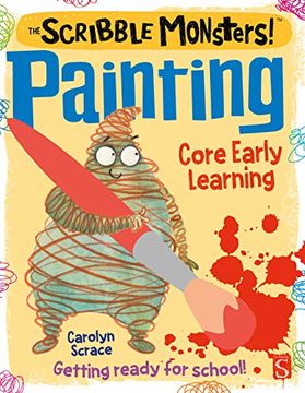 portada Scribble Monsters Painting Activity Book 