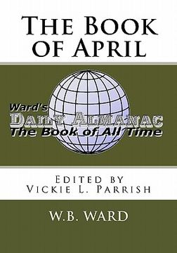 portada the book of april (en Inglés)