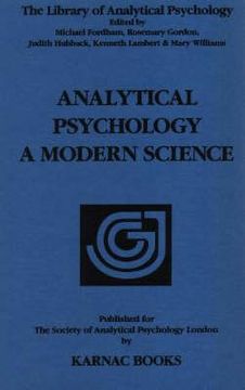 portada analytical psychology: a modern science (en Inglés)