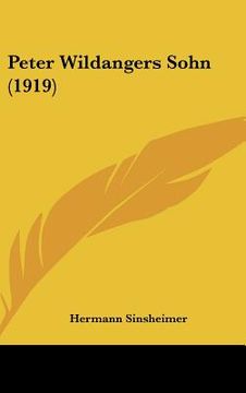 portada Peter Wildangers Sohn (1919) (in German)