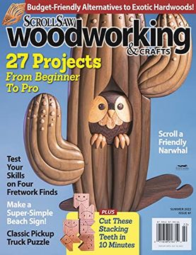 portada Scroll saw Woodworking & Crafts Issue 87 Summer 2022 (in English)