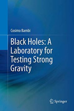 portada Black Holes: A Laboratory for Testing Strong Gravity (en Inglés)