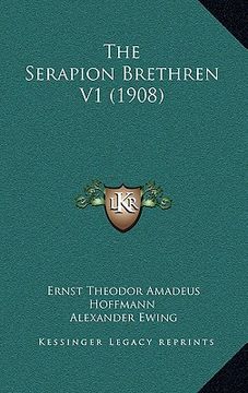 portada the serapion brethren v1 (1908)