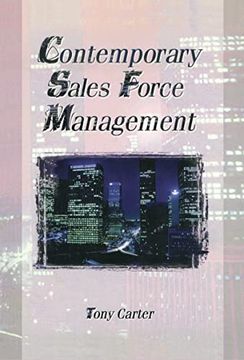 portada Contemporary Sales Force Management (Haworth Marketing Resources) (en Inglés)