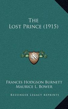 portada the lost prince (1915) (in English)