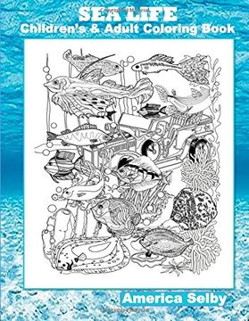 portada SEA LIFE Children's and Adult Coloring Book: SEA LIFE Children's and Adult Coloring Book: Volume 2