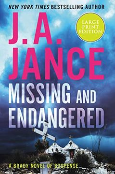 portada Missing and Endangered: A Brady Novel of Suspense (in English)
