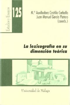 portada La Lexicografía en su Dimensión Teórica (Estudios y Ensayos)