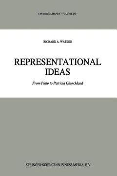 portada representational ideas: from plato to patricia churchland (en Inglés)