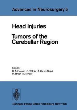 portada head injuries: tumors of the cerebellar region (en Inglés)