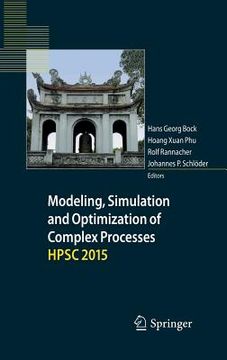 portada Modeling, Simulation and Optimization of Complex Processes Hpsc 2015: Proceedings of the Sixth International Conference on High Performance Scientific