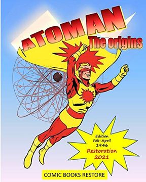 portada Atoman Superhero, the Comic Book 