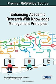 portada Enhancing Academic Research With Knowledge Management Principles (Advances in Higher Education and Professional Development)