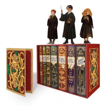 portada Harry Potter: Band 1-7 im Schuber - mit Exklusivem Extra! (en Alemán)