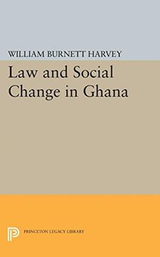 portada Law and Social Change in Ghana (Princeton Legacy Library) (in English)