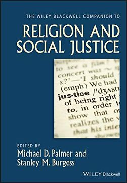 portada The Wiley-Blackwell Companion to Religion and Social Justice (Wiley Blackwell Companions to Religion) (en Inglés)