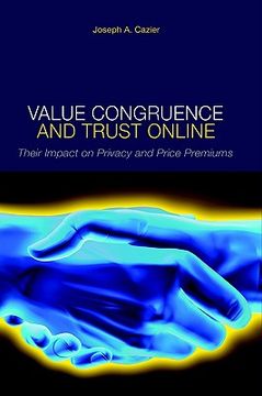 portada value congruence and trust online: their impact on privacy and price premiums