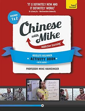 portada Learn Chinese with Mike Absolute Beginner Activity Book Seasons 1 & 2: Book + CD-ROM (in English)
