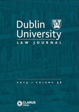 portada Dublin University law Journal (en Inglés)