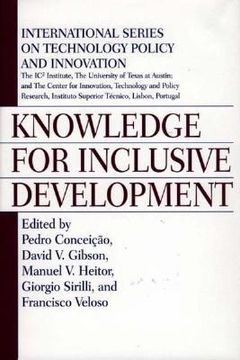 portada knowledge for inclusive development (en Inglés)