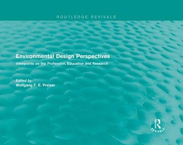 portada Environmental Design Perspectives: Viewpoints on the Profession, Education and Research (en Inglés)