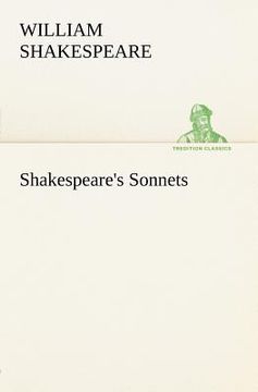 portada shakespeare's sonnets (en Inglés)
