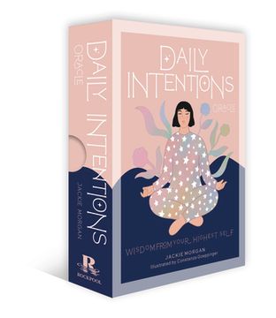 portada Daily Intentions Oracle: Wisdom From Your Highest Self (36 Gilded Cards and 112-Page Full-Color Guidebook) (in English)