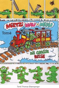 portada Mietzi, Mau und Miau / Katzenabenteuer: Die grosse Reise / Auf der Suche nach dem Krokodilskraut / Mietzi, Mau und Miau und das Krokodil (en Alemán)