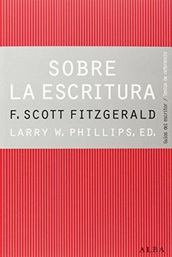 portada Sobre la Escritura: Francis Scott Fitzgerald