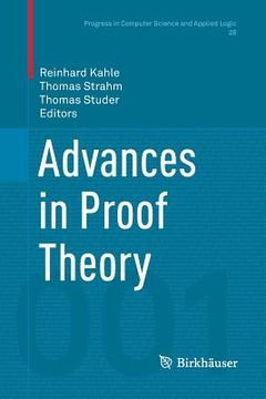 portada Advances in Proof Theory