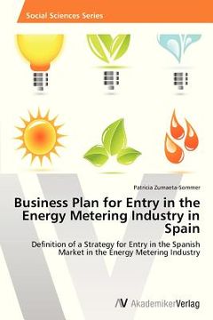 portada business plan for entry in the energy metering industry in spain
