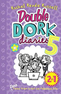 portada Double Dork Diaries 05: 13: Drama Queen and 10: Puppy Love 