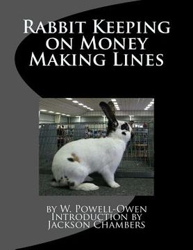 portada Rabbit Keeping on Money Making Lines (in English)