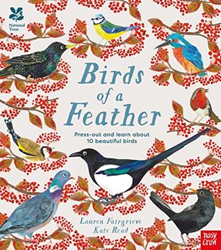 portada National Trust: Birds of a Feather: Press out and Learn About 10 Beautiful Birds (en Inglés)
