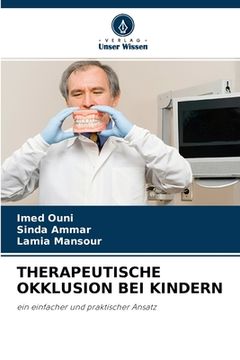 portada Therapeutische Okklusion Bei Kindern (en Alemán)