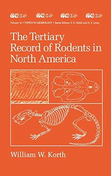 portada The Tertiary Record of Rodents in North America (Topics in Geobiology) (en Inglés)