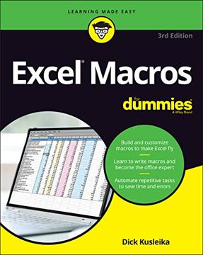 portada Excel Macros for Dummies, 3rd Edition (For Dummies (Computer (en Inglés)