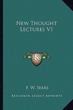 portada new thought lectures v1 (en Inglés)