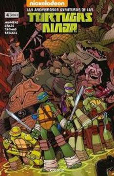 portada Las Asombrosas Aventuras de las Tortugas Ninja 4 (in Spanish)