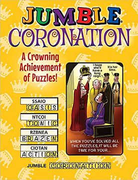 portada Jumble® Coronation: A Crowning Achievement of Puzzles! (Jumbles®) (en Inglés)