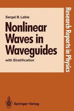portada nonlinear waves in waveguides: with stratification (en Inglés)