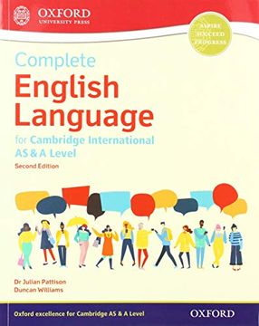 portada Complete English Language for Cambridge International as & a Level. Student Book. Per le Scuole Superiori. Con E-Book. Con Espansione Online (in English)