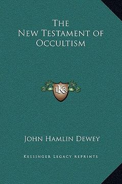 portada the new testament of occultism (en Inglés)