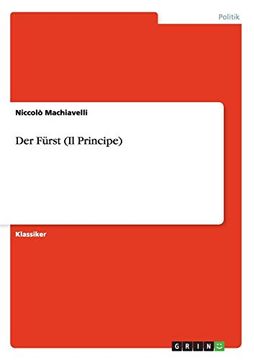 portada Der Frst il Principe