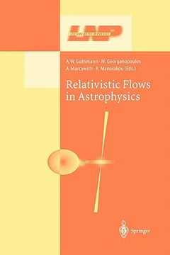 portada relativistic flows in astrophysics (en Inglés)