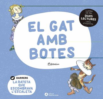 portada El gat amb Botes. La Rateta que Escombrava L'Escaleta: 4 (Dues Lectures) (in Catalá)