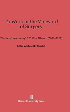 portada To Work in the Vineyard of Surgery (en Inglés)