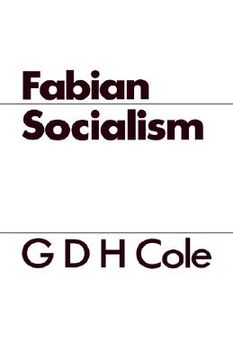 portada fabian socialism (en Inglés)